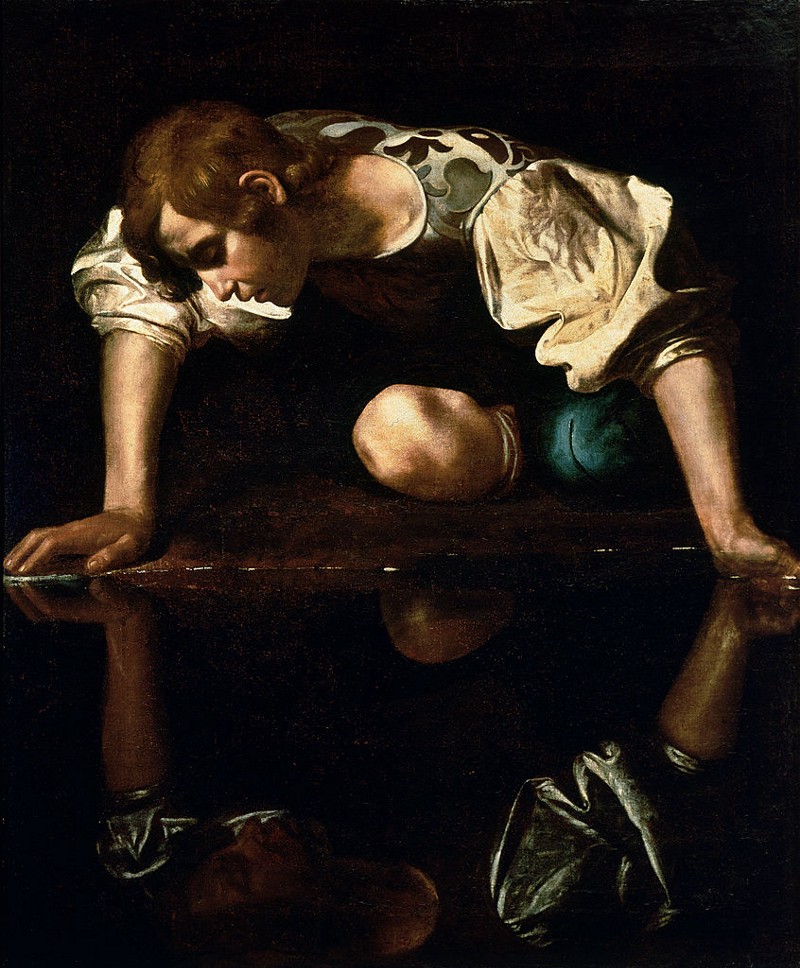 Caravaggio - "Narciso"